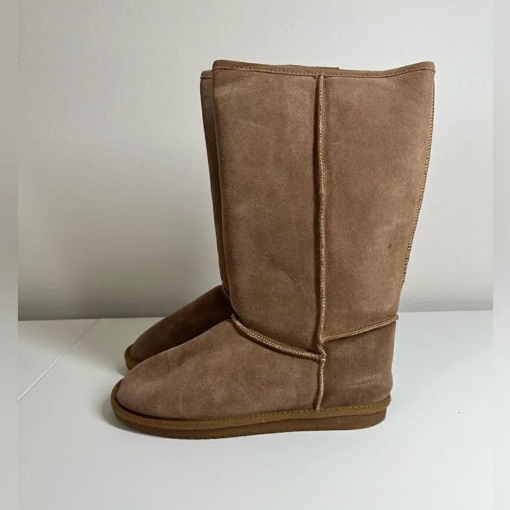 Women Sidney Suede Winter Boots Tall Size 41EU/ 10,5US